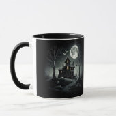 HAUNTED NIGHT Black Mug  マグカップ (左)