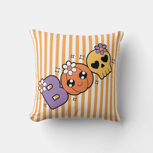Haunted Night Party Birthday  – Halloween night クッション (正面)