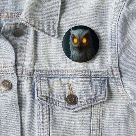 Haunted Owl Button 缶バッジ (インサイチュ)