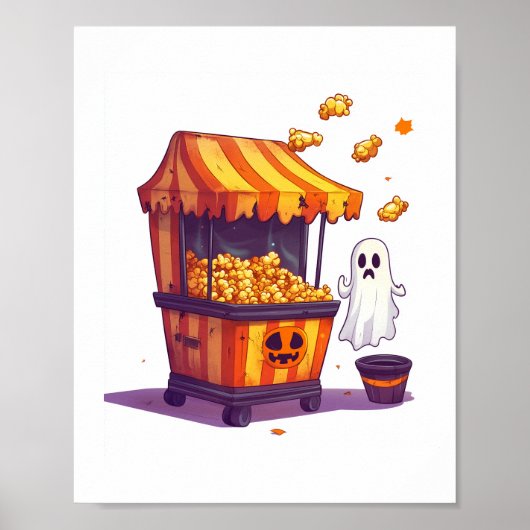 Haunted Popcorn Stand ポスター (正面)