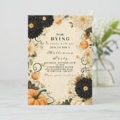 Haunted Pumpkin Dahlia Halloween 招待状 (スタンド正面)