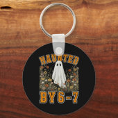 Haunted Six Seven 6 7 Meme 67 Skeleton Hand Hallow キーホルダー (正面)