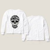 Haunted Soul Skull Typography (デザイン 正面＆背面)