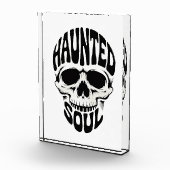 Haunted Soul Skull Typography フォトブロック (右)
