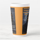 Haunted Squirrel Peak カフェラテマグ (正面)