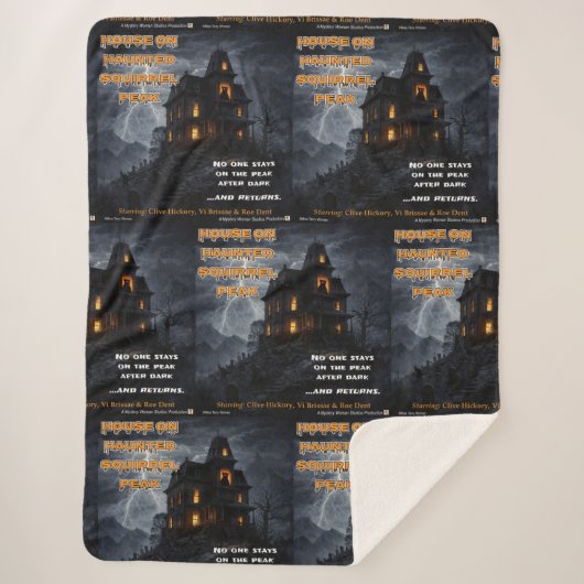 Haunted Squirrel Peak シェルパブランケット (正面)