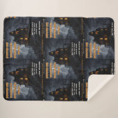 Haunted Squirrel Peak シェルパブランケット (正面(横))