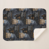 Haunted Squirrel Peak シェルパブランケット (正面(横))