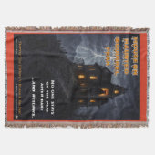 Haunted Squirrel Peak スローブランケット (正面)