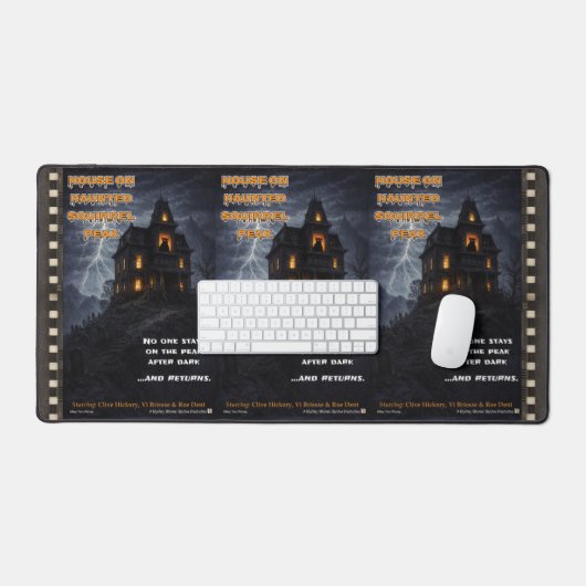 Haunted Squirrel Peak デスクマット (キーボード&マウス)