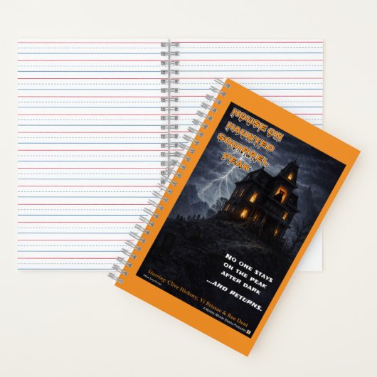 Haunted Squirrel Peak ノートブック (内側)