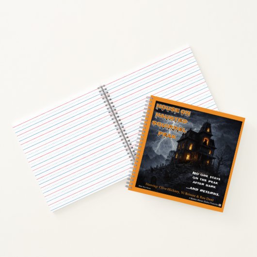 Haunted Squirrel Peak ノートブック (内部)