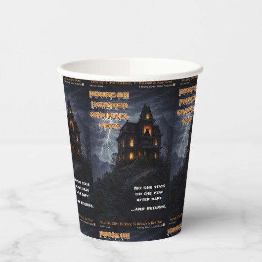 Haunted Squirrel Peak 紙コップ (左)