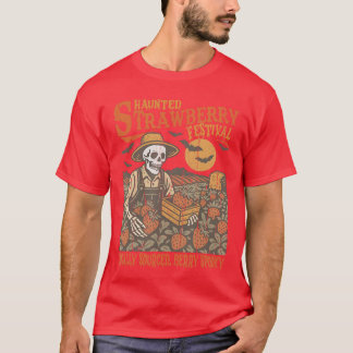Haunted Strawberry Festival Summer Strawberry Hall Tシャツ