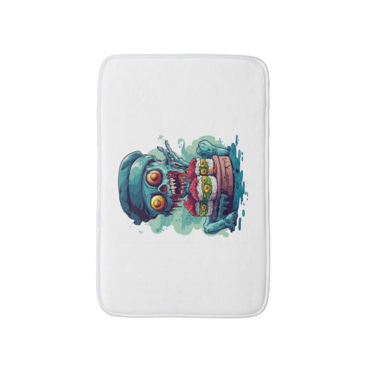 Haunted Sushi Chef バスマット (正面縦)