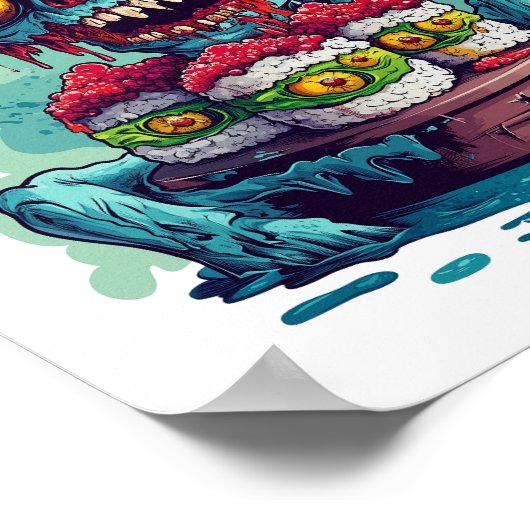 Haunted Sushi Chef ポスター (角)