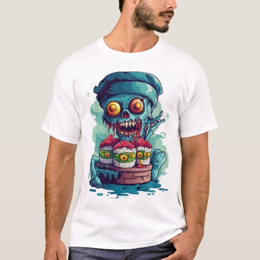 Haunted Sushi Chef Tシャツ (正面)