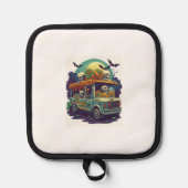  Haunted Taco Truck 鍋敷き (正面)