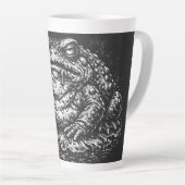Haunted Toad Sigil by BurnsInHell カフェラテマグ (右アングル)