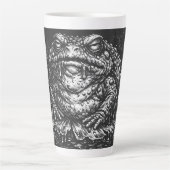 Haunted Toad Sigil by BurnsInHell カフェラテマグ (正面)