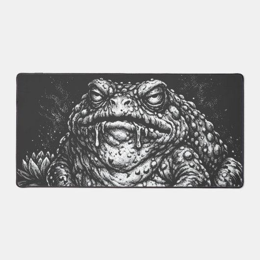Haunted Toad Sigil by BurnsInHell デスクマット (正面)