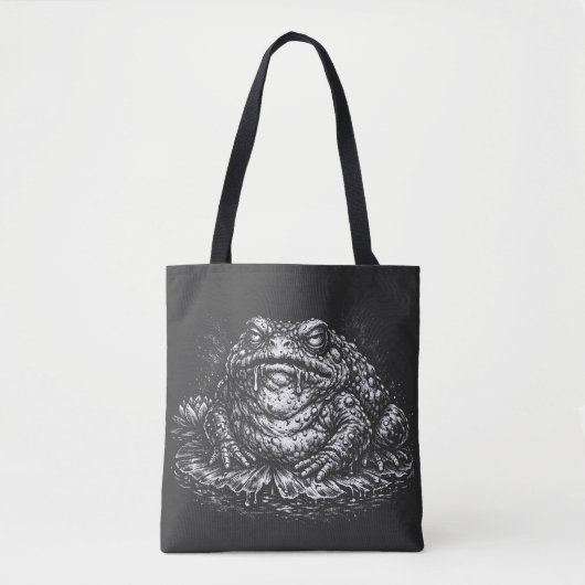 Haunted Toad Sigil by BurnsInHell トートバッグ (正面)
