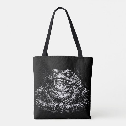 Haunted Toad Sigil by BurnsInHell トートバッグ (裏面)