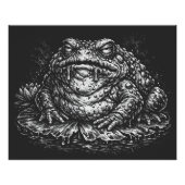 Haunted Toad Sigil by BurnsInHell ポスター (正面)