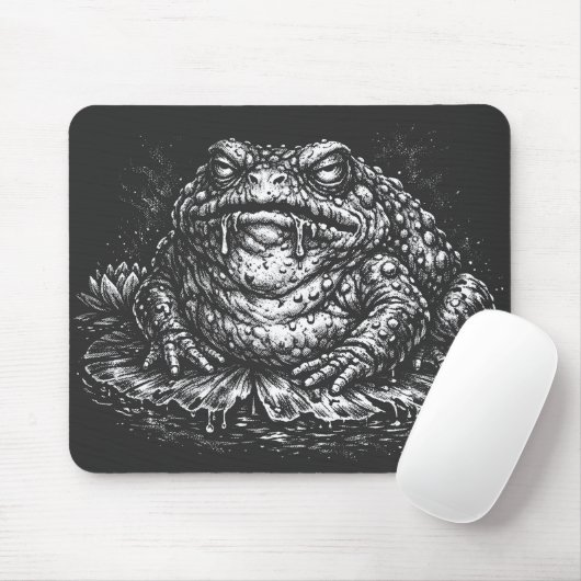 Haunted Toad Sigil by BurnsInHell マウスパッド (マウス)