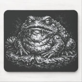 Haunted Toad Sigil by BurnsInHell マウスパッド (正面)