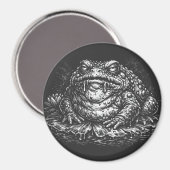 Haunted Toad Sigil by BurnsInHell マグネット (正面/裏面)