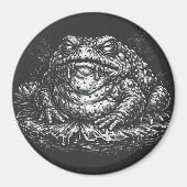 Haunted Toad Sigil by BurnsInHell マグネット (正面)
