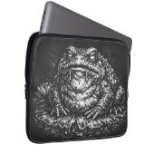 Haunted Toad Sigil by BurnsInHell ラップトップスリーブ (正面右)