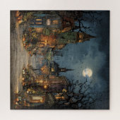 Haunted Town Puzzle ジグソーパズル (横)