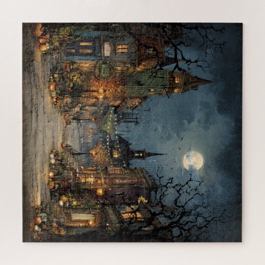 Haunted Town Puzzle ジグソーパズル (横)