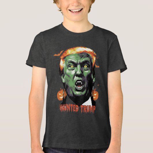Haunted Trump トライブレンドTシャツ (正面)