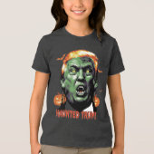 Haunted Trump トライブレンドTシャツ (正面)