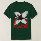 Haunted Zombie Hand Horror Art Design Tシャツ (デザイン正面)