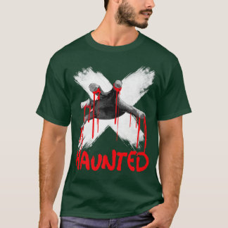 Haunted Zombie Hand Horror Art Design Tシャツ