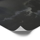 Haunting Cliff Skull Art Printable, Gothic ポスター (角)