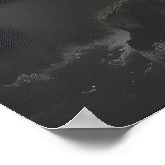 Haunting Cliff Skull Art Printable, Gothic ポスター (角)