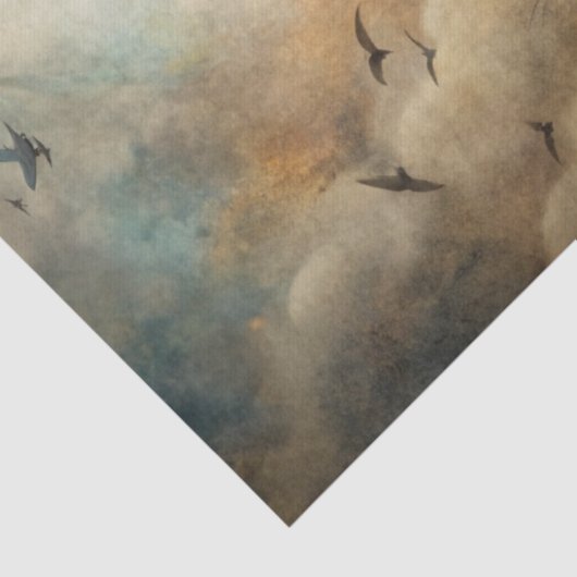 Haunting Fantasy Gothic Raven & Moon 薄葉紙 (詳細)