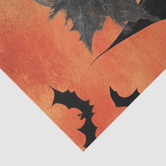 Haunting Fantasy Gothic Raven & Victorian Girl  薄葉紙 (詳細)