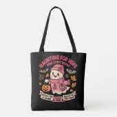 Haunting for Hope Pink Ghost   トートバッグ (裏面)