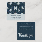 HAUNTING GHOSTS HALLOWEEN スクエア名刺 (正面/裏面)