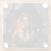 Haunting house ガラスコースター (裏面)
