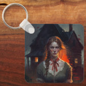 Haunting house キーホルダー (正面)