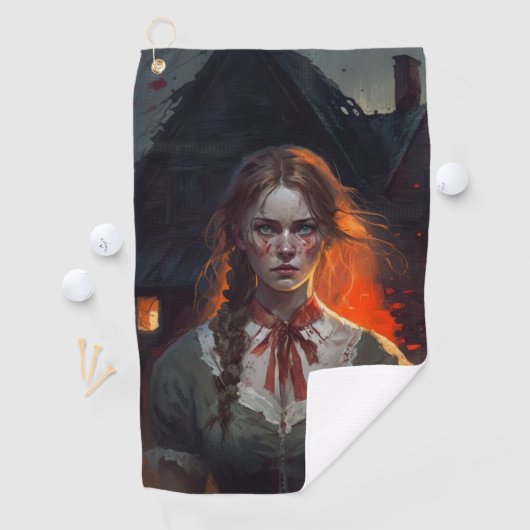 Haunting house ゴルフタオル (インサイチュ)