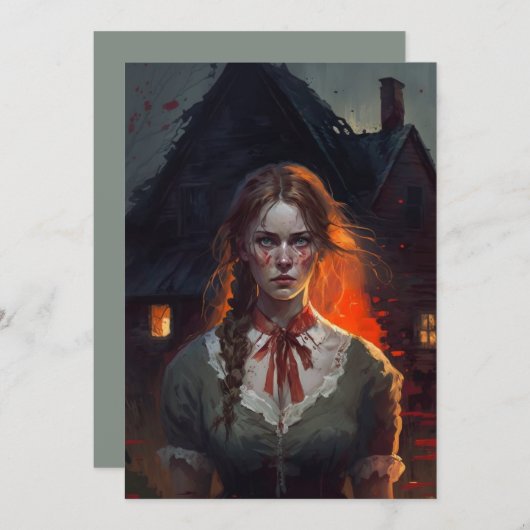 Haunting house シーズンカード (正面/裏面)