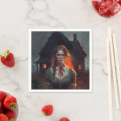 Haunting house スタンダードカクテルナプキン (インサイチュ)